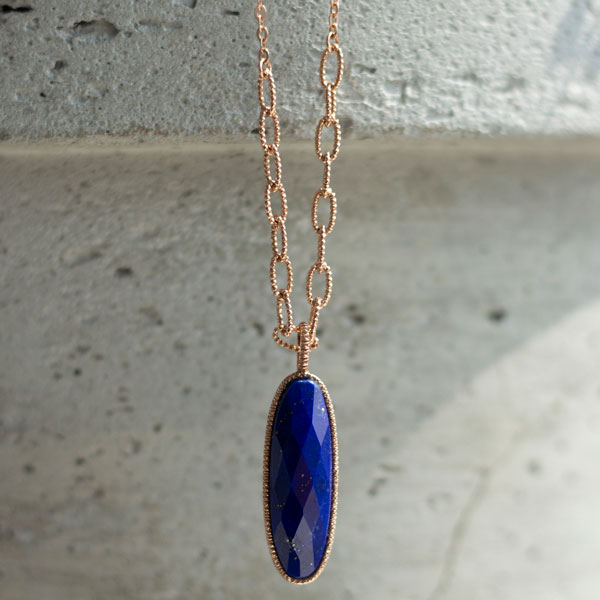 Lapis-lazuli necklace